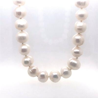 #ad Diamond Designs 10mm Fresh Water Pearl Necklace* $399.00