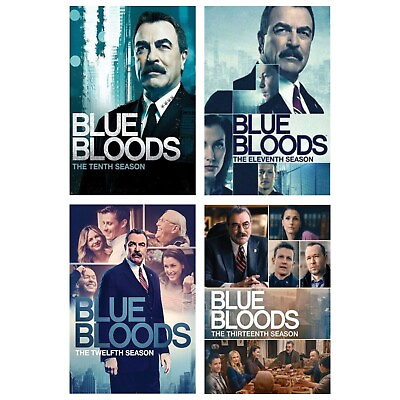 #ad BLUE BLOODS the Complete Seasons 10 13 on DVD TV Series Set 10 11 12 13 $44.89