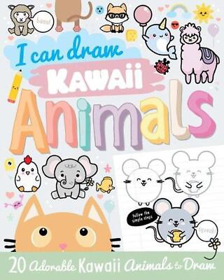 #ad I Can Draw Kawaii Animals by Calver Paul English Paperback Book $12.93