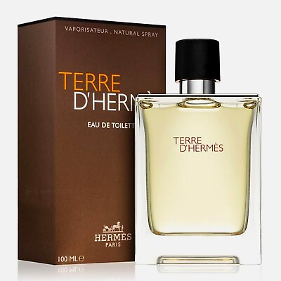 #ad Terre D#x27;hermes Cologne by Hermes Men Perfume Eau De Toilette 3.4 oz Spray 100 ml $80.95