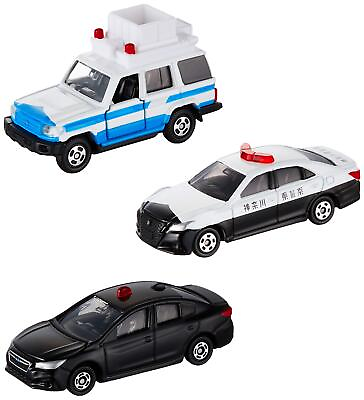 #ad Takara Tomy Tomica Gift dial 110 Police vehicle amp; DVD set Toyota Subaru NEW $49.07