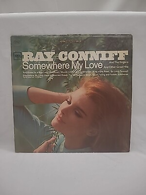 #ad 33 RPM LP Record Ray Conniff Somewhere My Love Columbia Records CL 2519 $6.00