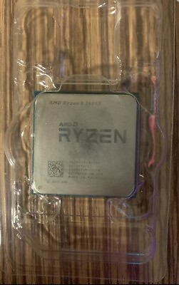 #ad AMD Ryzen 2nd Gen 5 2600X 4.2 GHz Six Core YD260XBCM6IAF Processor $50.00