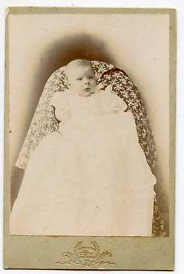 #ad Cabinet Photo Baby in Long Gown Miskawaka Indiana $8.55