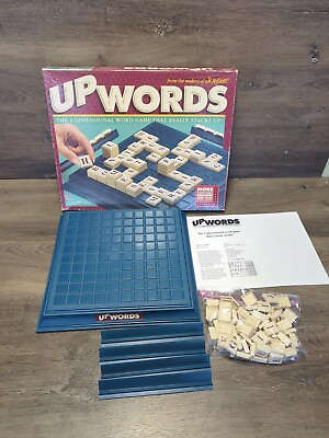 #ad Upwards The 3D Word Game That Really Stacks Up 1997 *Please Read Description* $24.99