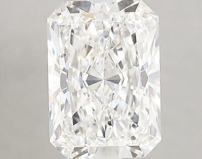 #ad Lab Created Diamond 2.71 Ct Radiant F SI1 Quality Excellent Cut IGI Certified $1644.50