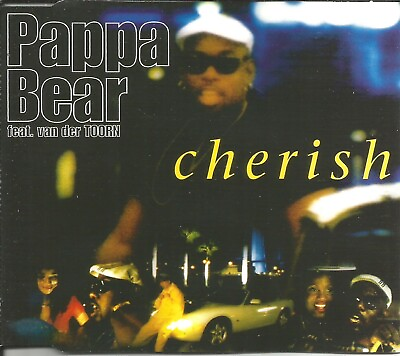 #ad PAPPA BEAR Cherish w EDIT amp; EXTEND amp; 2 UNRELEASED KOOL amp; THE GANG trk CD Single $29.99