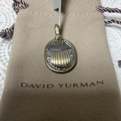 #ad David Yurman Men#x27;s accessory pendant top necklace charm silver almost unused $640.32