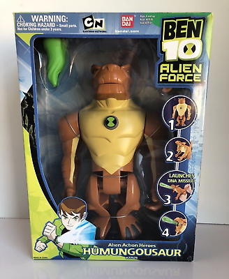 #ad Ben 10 Alien Force Alien Action Heroes Humungousaur New in Box Rare 2008 $29.00