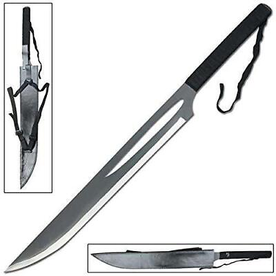 #ad Japanese Anime Ichigo Kurosaki Zanpakuto Dual Wield Replica Sword Banki Blade C $123.49