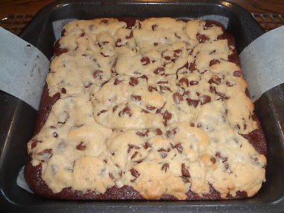 #ad MOUTHWATERING HOMEMADE COOKIE DOUGH BROWNIES 9quot; x 9quot; TRAY $46.46