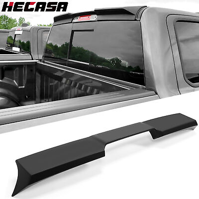 HECASA Truck Cab Rear Roof Spoiler Wing Top For 2014 2021 Toyota Tundra CrewMax $89.55