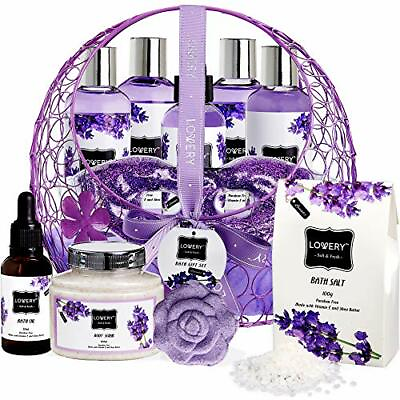 Home Spa Bath and Body Gift For Women with Hot amp; Cold Eye Gel Mask 12 Piece Set $42.99