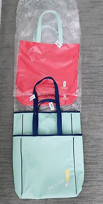 #ad 4 x Clinique x Kate Spade Shopping Shoulder Travel Tote Large Bag $26.00