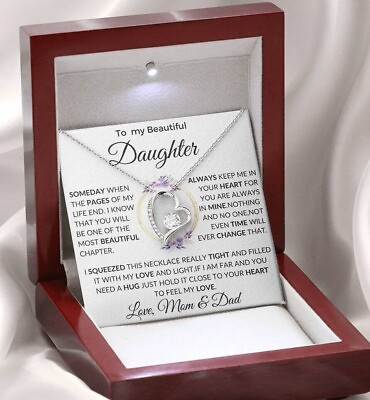#ad Daughter Heartfelt Gift Necklace from mom amp; DadThe Perfect Gift for daughter $35.95