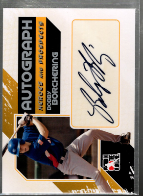 #ad B4954 2011 ITG Heroes and Prospects Full Body Auto Silver #BBO Bobby Borchering $7.99