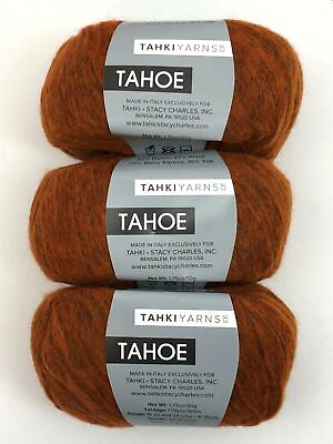 #ad Tahki Tahoe Paprika 179 yds 1.75 oz Yarn Set of 3 $14.01