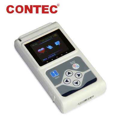 #ad #ad TLC9803 CONTEC 3 Lead ECG Holter 24 hour Monitor Recorder Sync Software Analyzer $299.00