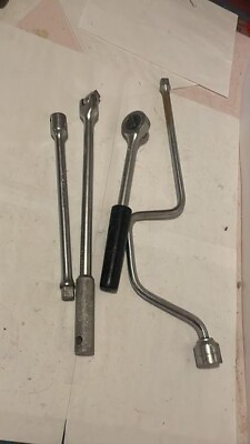 #ad Power Kraft 84W4860 Ratchet breaker bar extension and speed wrench combo $65.00