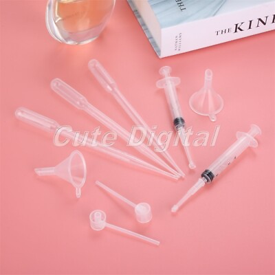 Perfume Refill Tools Diffuser Funnels Cosmetic Refill Straws Syringe for Bottle $2.72