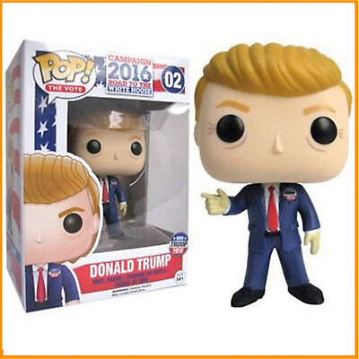 #ad Funko Pop Donald Trump President Campaign 10cm Action Figures Toys Model US $16.95