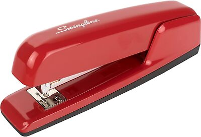 #ad Swingline Stapler 747 Iconic Desktop Stapler 25 Sheet Capacity Rio Red $20.59
