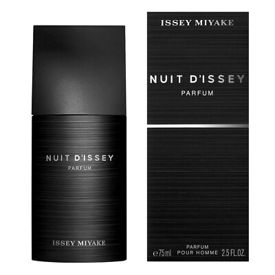#ad Issey Miyake Nuit D#x27;issey Parfum for Men 2.5 Ounce Sealed New $68.99