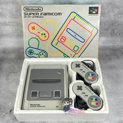 #ad Nintendo Super Famicom Console SFC SNES Japanese Language Edition Working Tested $74.99