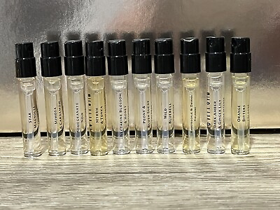#ad #ad X10 Assorted Jo Malone Travel Size Sample Fragrances New $40.28