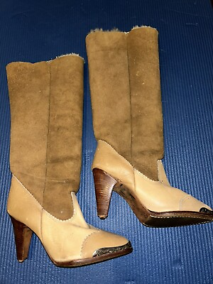 #ad Cute Boots. Made In USA. Size USA ladies 8 M European 38 39 English 6 AU 6 $40.00