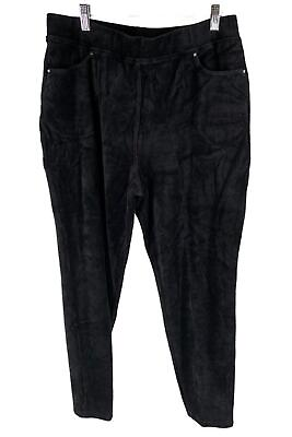 #ad Quacker Factory Knit Corduroy leggings Black $17.99