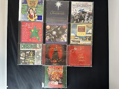 #ad Lot Of 20 Random Christmas Music Albums On Audio CD Album Not Applicable $18.38