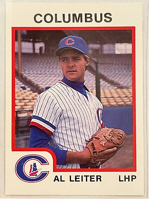 #ad 1987 ProCards Minor League Al Leiter #49 Columbus Clippers Rookie RC Baseball $1.99