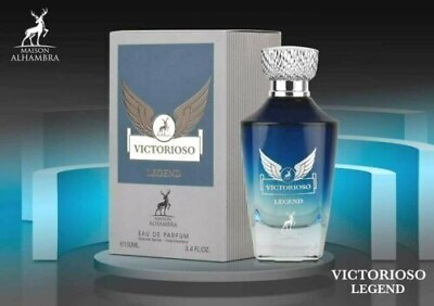 VICTORIOSO LEGEND Alhambra EDP Perfume Men 100 ML 100% Original Super Rich $55.90