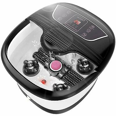 Auto Foot Bath Spa Massager Foot Soaker Heated Pedicure Foot Spa for Home 50 $78.09