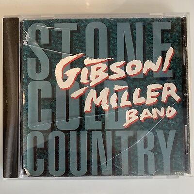 #ad Gibson Miller Band Stone Cold Country CD Promo $8.69