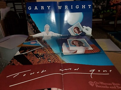 #ad GARY WRIGHT TOUCH amp; GONE POSTER 23 × 33 EXCELLENT 6 PANEL BEAUTIFUL DREAM WEAVER $15.99