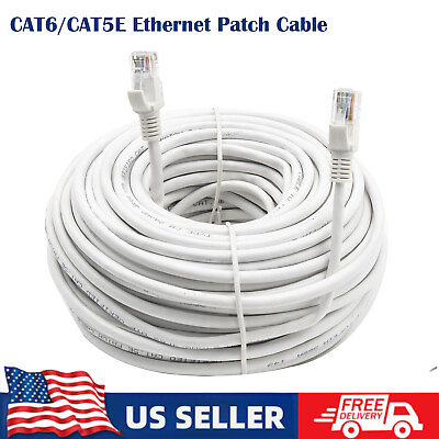 #ad Ultrapoe CAT6 CAT5E Ethernet Patch Cable Network Internet Cord 6 100FT Multi lot $393.80
