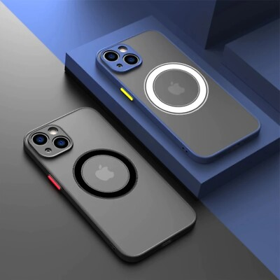 #ad For Apple iPhone 15 14 13 12 11 Pro Max Case Mag Safe Magnetic Camera Lens Cover $8.99