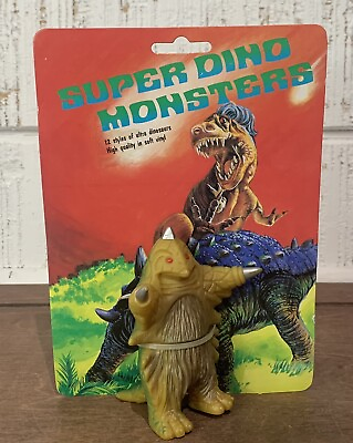 #ad Vintage Super Dino Monsters Kaiju Ultraman Sofubi MoC late 80s 90s $44.99