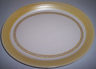 #ad Franciscan Pottery Hacienda Gold Large Platter $9.00