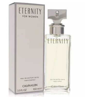 #ad Eternity 3.4 oz Eau De Parfum Spray Perfect Gift for Mother#x27;s Day $72.00