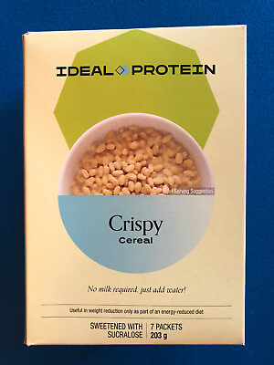 #ad #ad Ideal Protein Crispy Cereal 7 Packets EXP 12 31 25 FREE SHIP $41.99