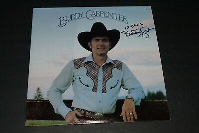 #ad Buddy Carpenter Self Titled LP AUTOGRAPHED SEALED NEW FAST SHIPPING $26.95