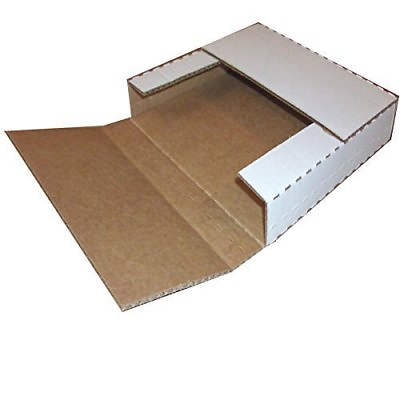 Vinyl Record Mailers White Holds 1 6 45 rpm 12quot; Record LP Cardboard 100 2000 $28.95