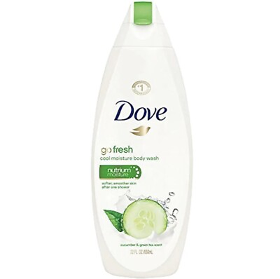#ad #ad New Dove Body Wash Cool Moisture 22 Fl oz Cucumber amp; Green Tea $2.00