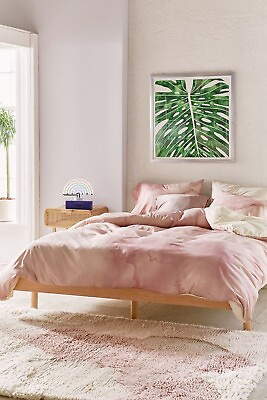 New Urban Outfitters Chelsea Victoria For Deny Rose Gold Marble Duvet Cover Twin $100.00