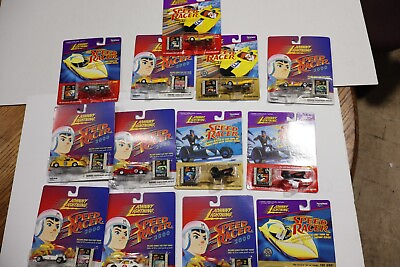 #ad Johnny Lightning 1:64 Speed Racer Lot Of Diecast Vehicles lot of 13 $49.99