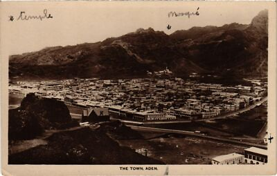 #ad PC ADEN THE TOWN REAL PHOTO YEMEN a31467 $14.99