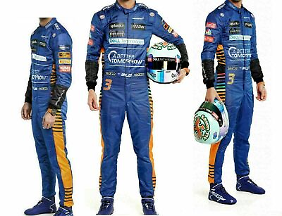 #ad Daniel Ricciardo McLaren Race Suit F1 Go Kart Karting Race Racing Driver Suit $106.40